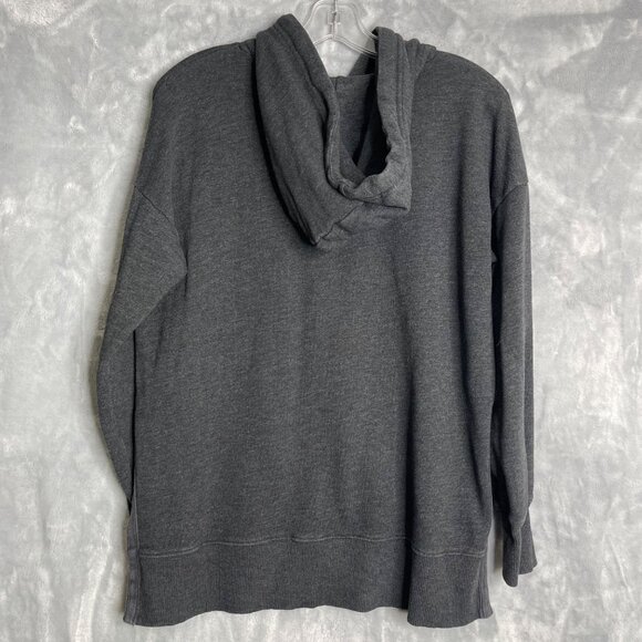 Aerie Hoodie Charcoal‎ Black Womens XS Oversized Relaxed Lounge Boho AE - Picture 2 of 8
